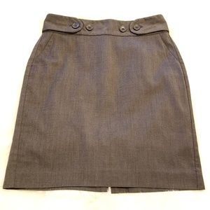 ..Banana Republic skirt with decorative buttons
